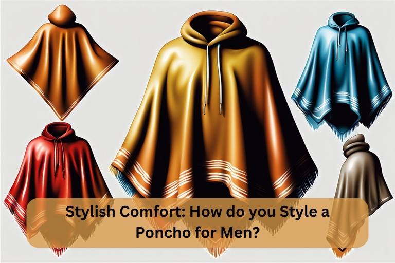 How do you Style a Poncho for Men?