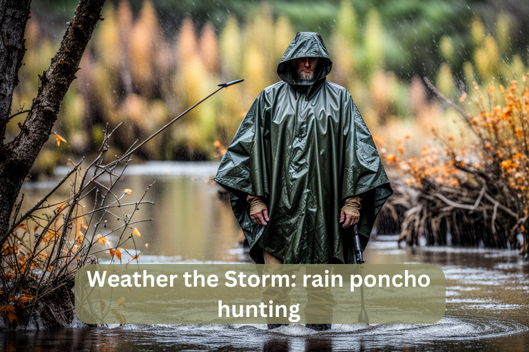 rain poncho hunting