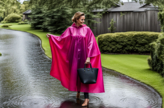 how to get wrinkles out of a rain poncho